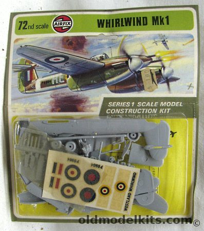 Airfix 1/72 Westland Whirlwind Mk 1 - Blister Pack, 01019-7