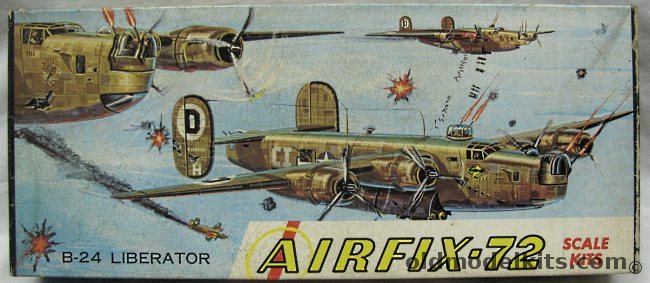 Airfix 1/72 Conslidated B-24J Liberator Craftmaster Issue, 4-129