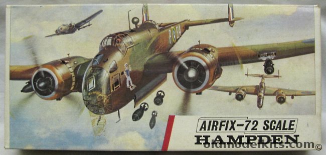 Airfix 1 72 Handley Page Hampden B. Mk. I - 49 Squadron Raf, 491