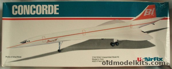Airfix 1/144 Concorde Supersonic Airliner - Braniff / Air France ...