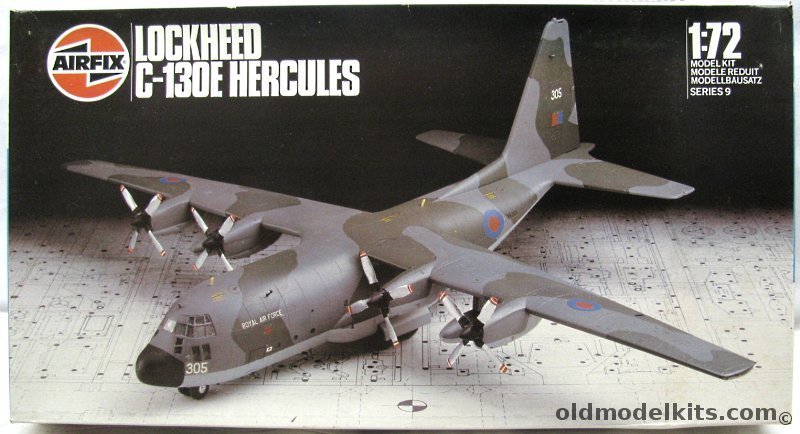 Airfix 1/72 Hercules C-130E / C-130K - RAF or USAF MAC, 9 09001