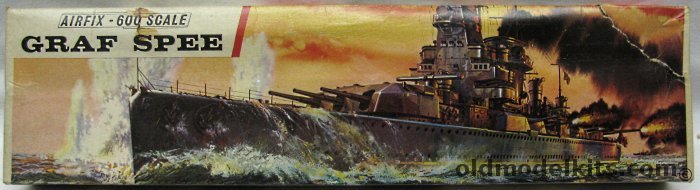 Airfix 1/600 Graf Spee - German Heavy Cruiser, F411S