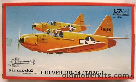 Airmodel 1/72 TWO Culver PQ-14 / TD2C-1 Target Drone Aircraft - (TD2C1 ...