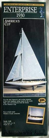 Assembly box America's Cup by Amati Models