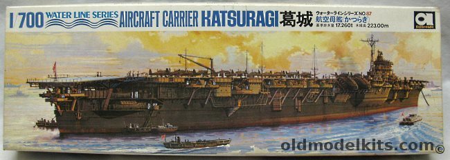 Aoshima 1/700 IJN Katsuragi Aircraft Carrier, WLA087-700