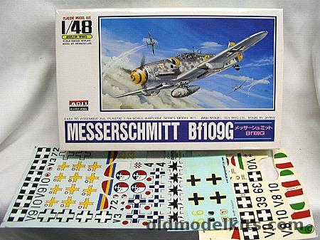 Arii 1/48 Messerschmitt Bf-109G with Extra Decals Hungarian - Rumanian ...