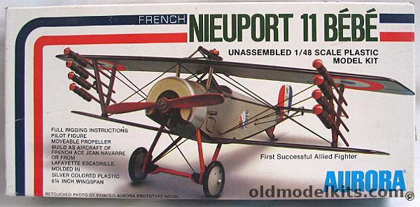 Aurora 1 48 Two Nieuport 11 Bebe Revised Molds Lafayette Escadrille Or French Ace Jean Navarre 754