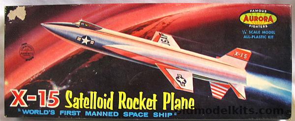 Aurora 1/48 X-15 Satelloid Rocket Plane, 120-98