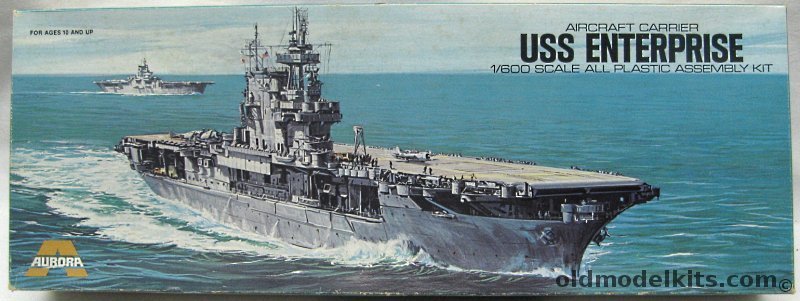 Aurora 1/600 USS Enterprise Carrier CV-6 WWII, 714