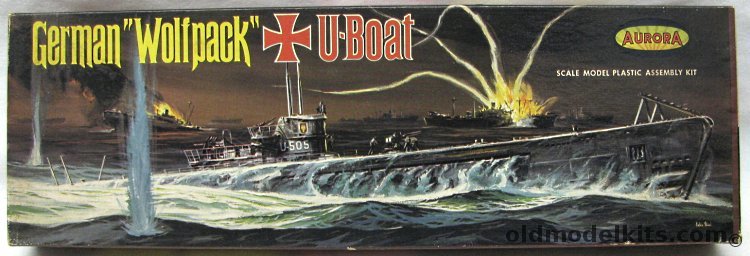 Aurora 1/209 German Wolfpack U-Boat U-505, 716-98