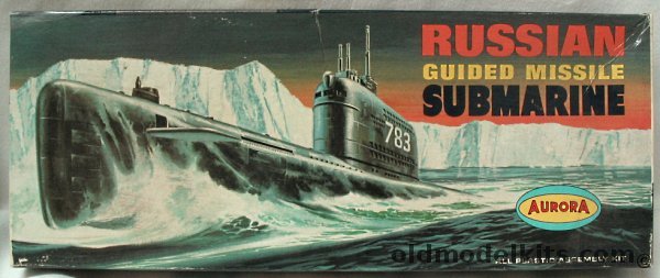 Aurora 1/300 Russian 'Golf' Class Guided Missile Submarine, 726-100