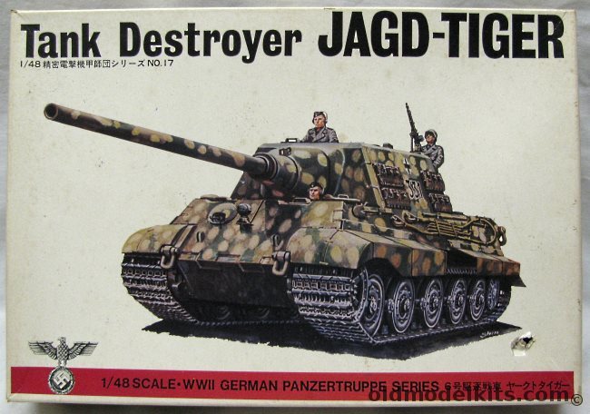 Bandai 1/48 German Tank Destroyer Jagd-Tiger, 8259-500