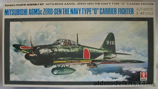 Bandai 1/48 Mitsubishi A6M5c Type 52 Zero-Sen, 8504-275