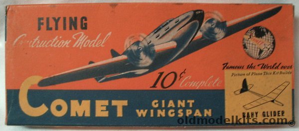 Comet Baby Glider - Flying Balsa Wood Kit, 75