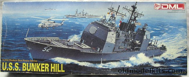 DML 1/350 USS Bunker Hill CG52 / Mobile Bay CG53 / Antietam CG54 ...