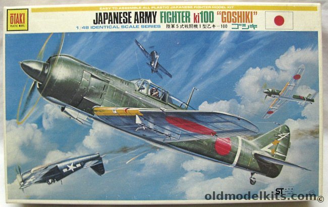 Otaki 1/48 Kawasaki Goshikisen Ki-100 - With Markings for Three ...