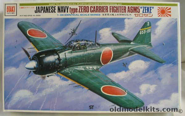 Otaki 1/48 Mitsubishi A6M5 Zero 'Zeke' - With Markings for Three ...