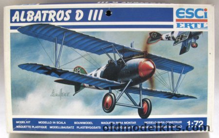 ESCI 1/72 Albatros DIII (D-III), 9021