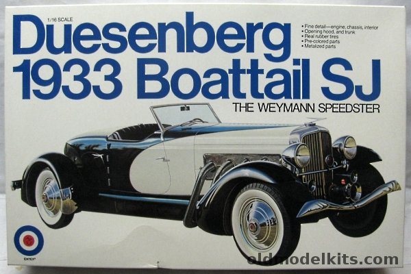 duesenberg plastic model kit