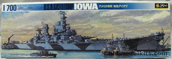 Fujimi 1/700 USS Iowa BB61 Battleship, 115