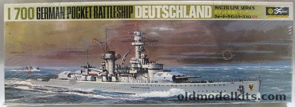 Fujimi 1/700 Deutschland Heavy Cruiser - (Pocket Battleship), 42129