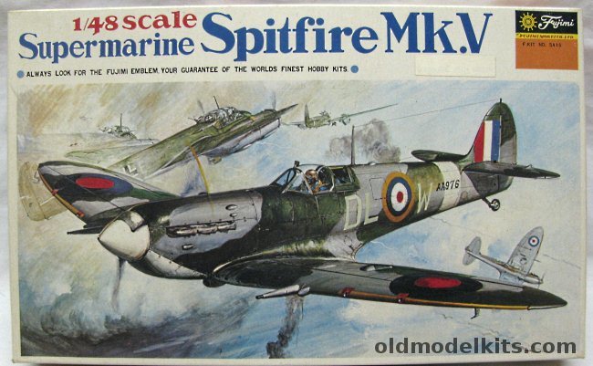 Fujimi 1/48 Supermarine Spitfire Mk.V A/B/C - Motorized - 303 Polish Sq ...