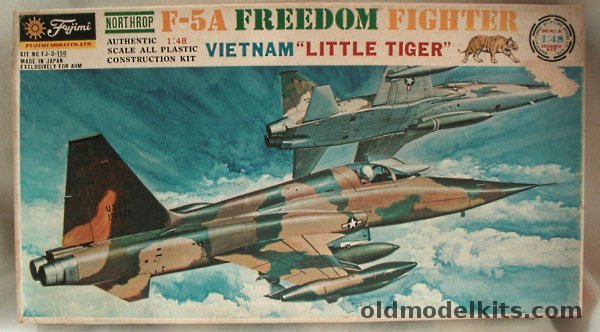 Fujimi 1/48 Northrop F-5A Tiger Freedom Fighter - USAF or ...