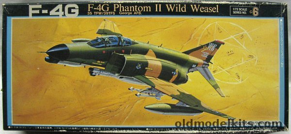 Fujimi 1/72 McDonnell F-4G Phantom II Wild Weasel - 35TFW 39 TFS / 3TFW ...