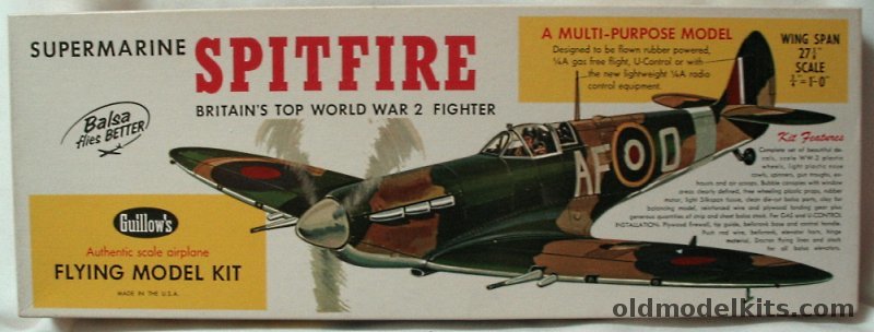 large scale spitfire model kit