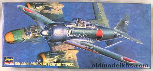 Hasegawa 1/72 Mitsubishi A6M3 Zero Type 22 Nishizawa / Zuikaku / 202nd ...