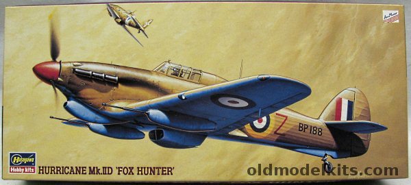 Hasegawa 1/72 Hurricane Mk.IID Fox Hunter - RAF No. 6 Sq Egypt summer ...