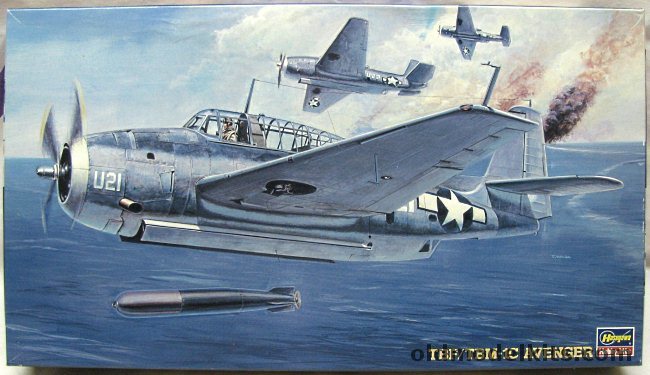 Hasegawa 1/72 Grumman TBF / TBM1-C Avenger - VC-17 or VC-19 (TBM TBM1C ...