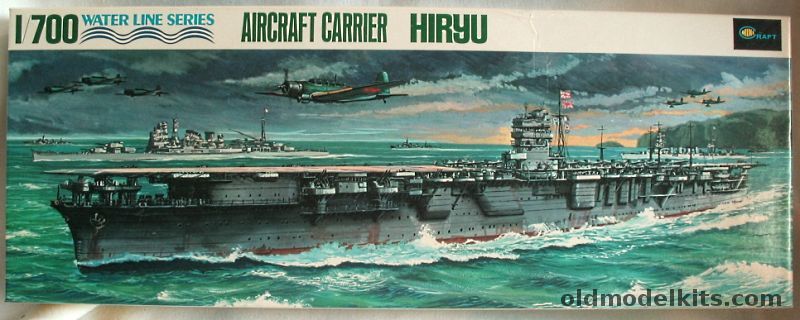 Minicraft 1/700 IJN Hiryu Aircraft Carrier - (Hasegawa Molds), B-26-350