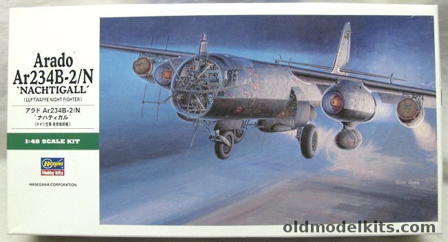 Hasegawa 1/48 Arado AR-234 B-2/N Nachtigall Night Fighter, JT85