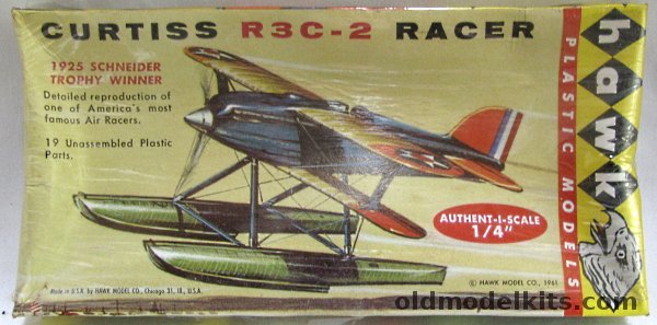 Hawk 1/48 Curtiss R3C-2 Racer - (R3C2), 620-60