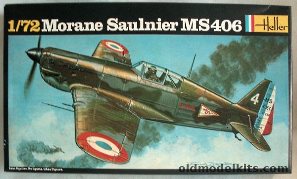 Heller 1/72 Morane Saulnier MS-406 - 1 Esc du G.C. 1/3 France 1939, 213