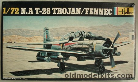 Heller 1/72 North American T-28 Trojan/Fennec - EALA 2/72 Algeria 1960 ...