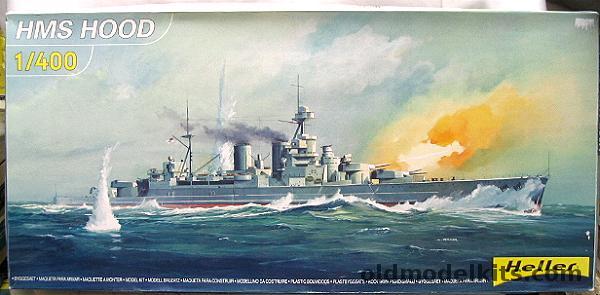 Heller 1/400 HMS Hood Battlecruiser, 81081