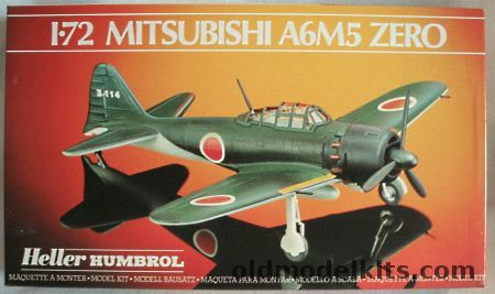 Heller 1/72 Mitsubishi A6M5 Zero - IJN Squadron 1943, 80265