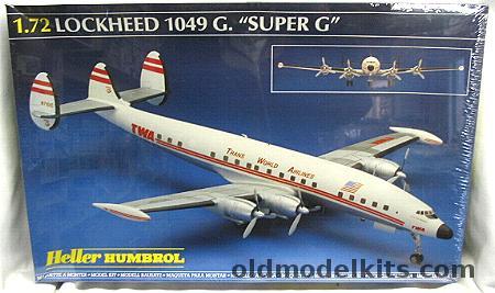 Heller 1/72 Lockheed 1049 Super G Constellation - TWA, 80314