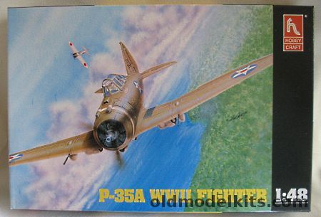 Hobby Craft 1/48 Seversky P-35A - With Squadron Crystal Clear Canopy ...