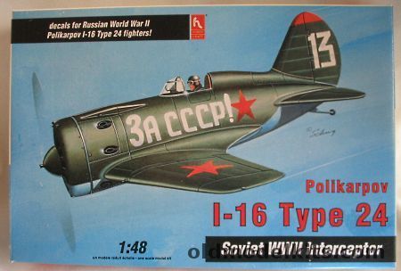 Hobby Craft 1/48 Polikarpov I-16 Type 24 With True Details Wheels / PE ...