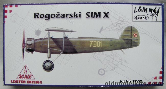 L&M 1/72 Rogozarski SIM X, 72-09