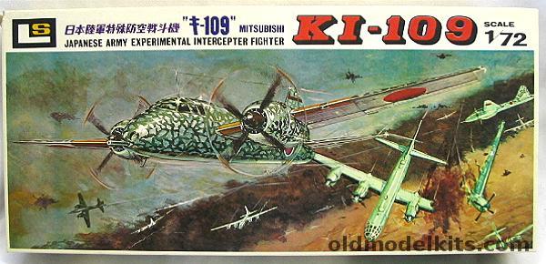 LS 1/72 Ki-109 Army Experimental Interceptor Fighter Clear Fuselage ...