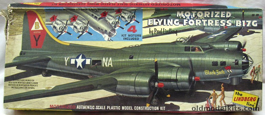 Airplanes Toys & Hobbies Lindberg Boeing B-17G 1/64 Scale ~ Flying ...