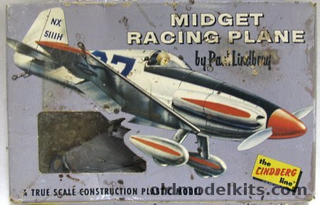 Lindberg 1/48 Midget Mustang Racing Plane by Dave Long, 421-29