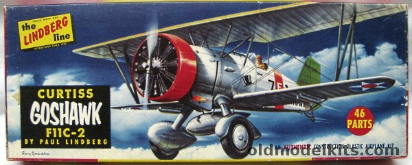 Lindberg 1/48 Curtiss F11C-2 Goshawk - (F11C2), 535-79