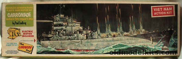 Lindberg 1/160 USS Carronade IFS-1 (Bobtail Cruiser) LSMR US Navy ...