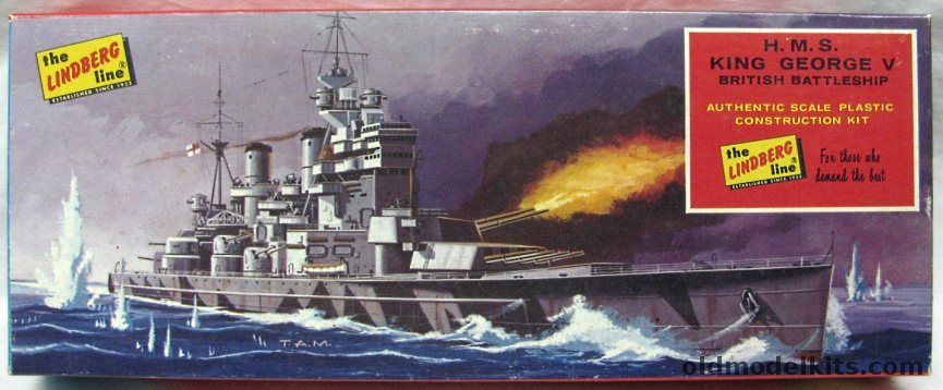 Lindberg 1/750 HMS King George V, 783-100