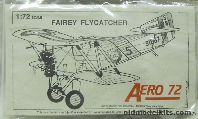 Aeroclub 1/72 Fairey Flycatcher - Bagged plastic model kit